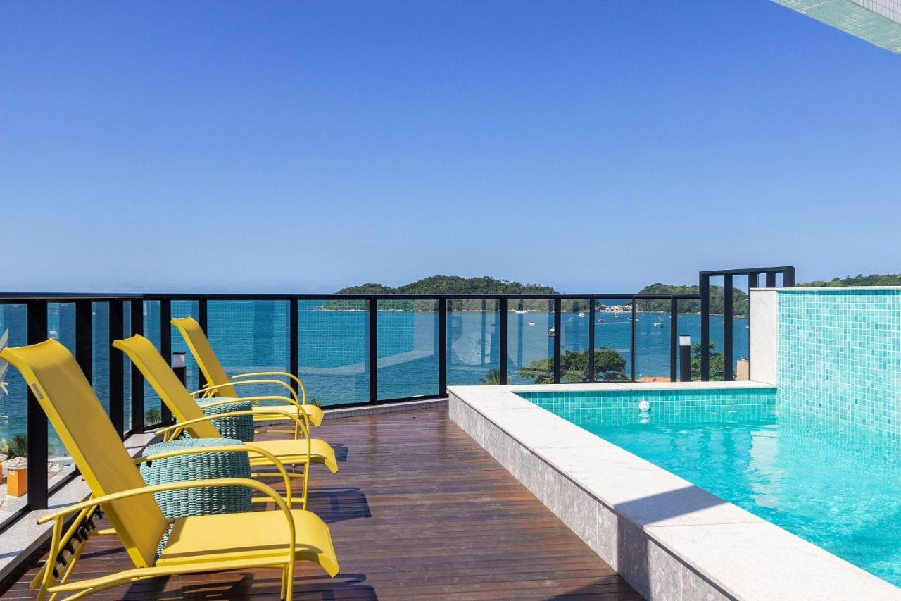 Aion Suites 205 - Lindo Apartamento Com Vista Para O Mar, A 60M Da Praia De Bombinhas, Com Piscina E Academia No Rooftop. Exterior photo